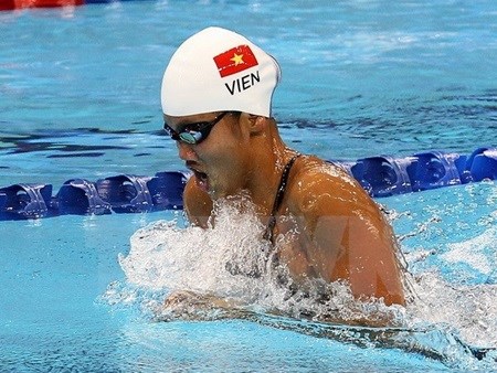 Swimmer Anh Vien to compete again in FINA World Cup